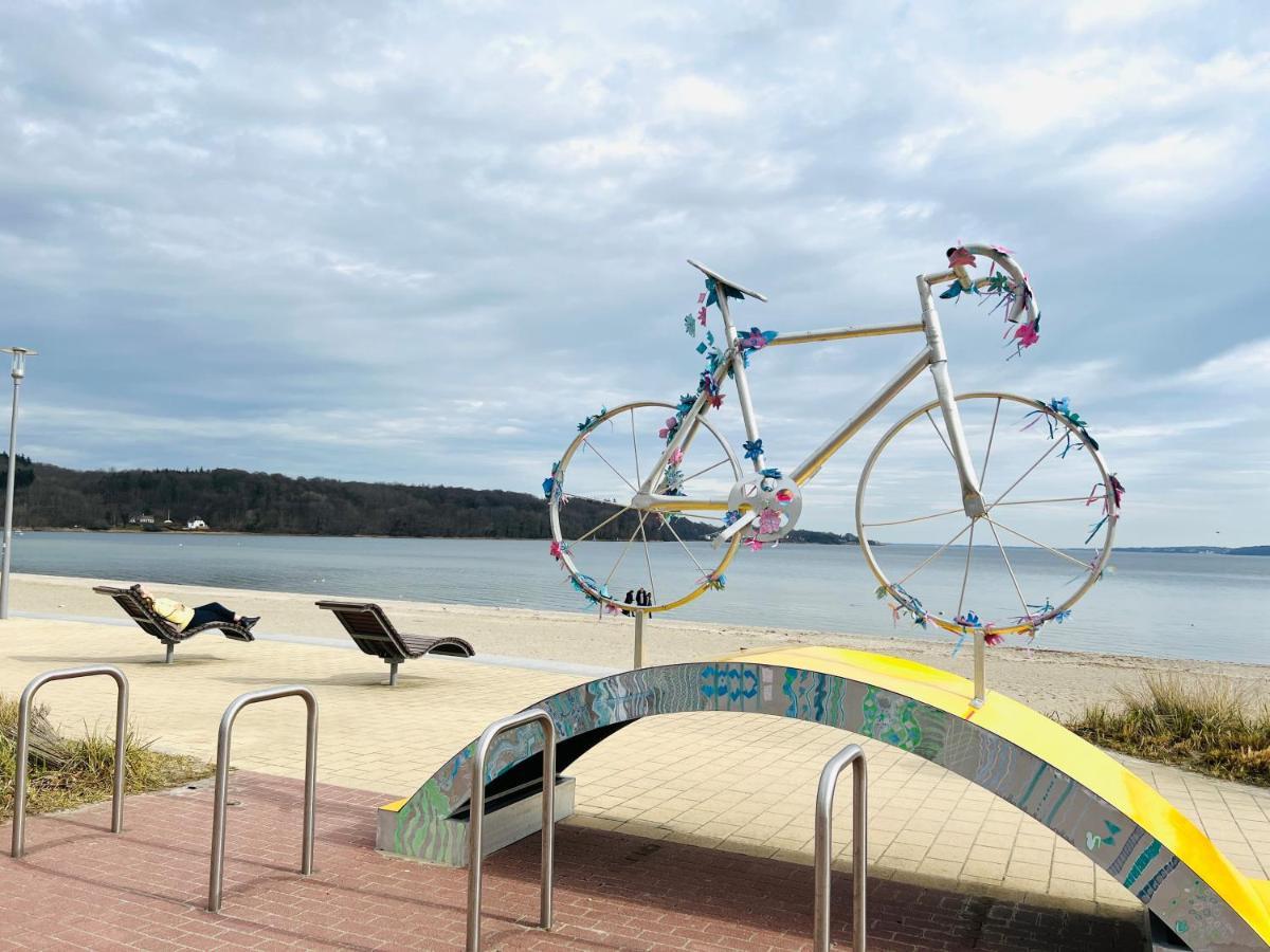 Ruheoase Am Strand Wassersleben Harrislee Exterior foto